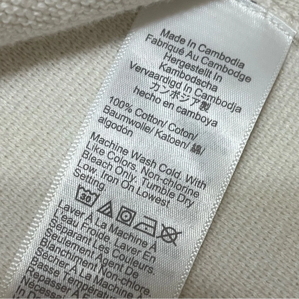 J. Crew Factory Schoolboy Sweater Blazer Ivory Single Button Women’s Large - Picture 9 of 10
